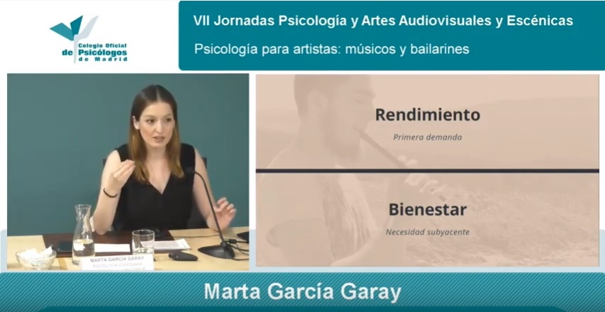 Psicología Artes Escéncias Marta G Garay